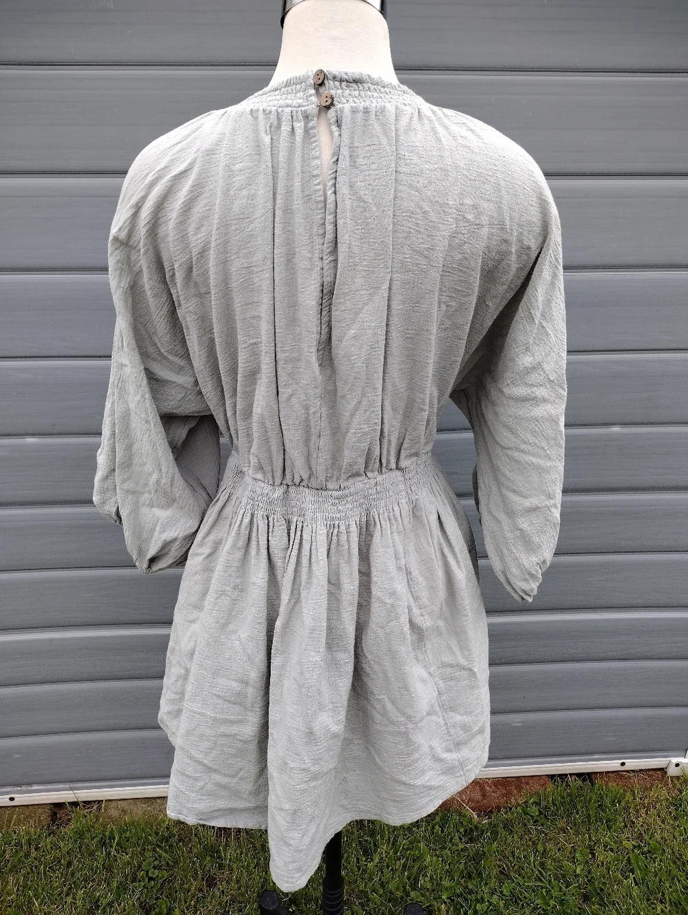 Free People For the moment mini dress Size Large pockets NWOT